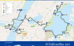 4月9日漢馬比賽當天武漢市民通過手機高德地圖標注可避堵出行