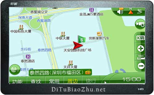 車載導(dǎo)航地圖標(biāo)注商戶