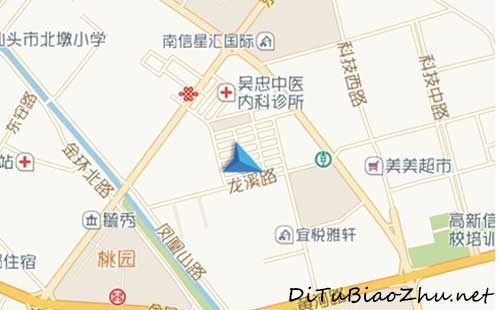 與商超企業合作開發保供電子地圖